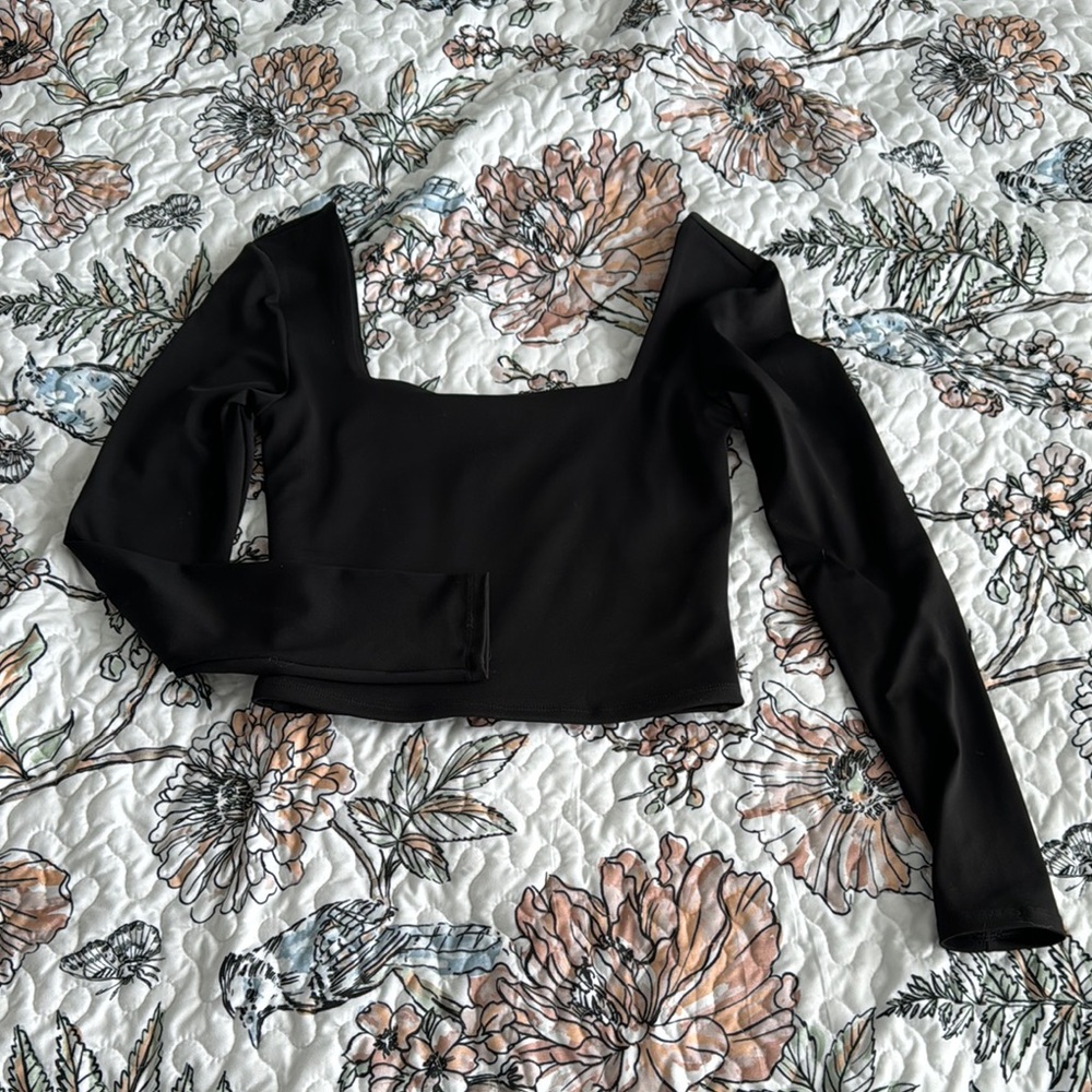 Express Body Con Square Neck Top